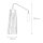 Applique murale bois blanc Dover