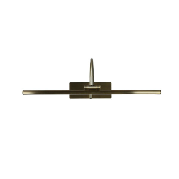 Elégante applique LED Art nouveau 3000K en laiton