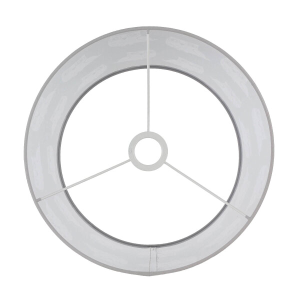 Lampe grise pour enfants Hibou Tissu Fille Gris Blanc