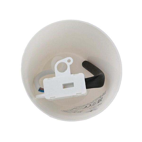 Lampe grise pour enfants Hibou Tissu Fille Gris Blanc