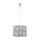 Lampe grise pour enfants Hibou Tissu Fille Gris Blanc