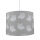 Lampe grise pour enfants Hibou Tissu Fille Gris Blanc
