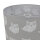 Lampe grise pour enfants Hibou Tissu Fille Gris Blanc