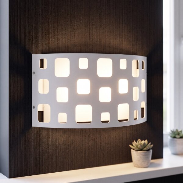 Applique murale moderne MALLOW blanc