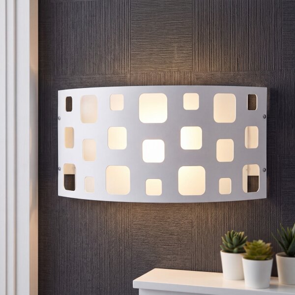 Applique murale moderne MALLOW blanc