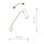 Applique murale Spot en blanc