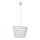 Lampe à suspendre stylée GABRIELA Blanc Design Ø35cm