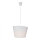 Lampe à suspendre stylée GABRIELA Blanc Design Ø35cm