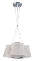 Lampe &agrave; suspendre tissu 3 flammes Moderne Pour...