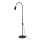 Lampadaire flexible Noir Métal 120cm Canapé