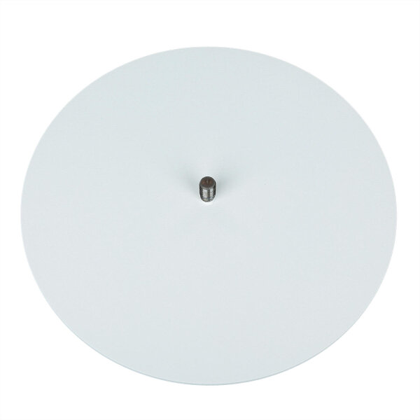 Lampadaire blanc métal 153 cm flexible