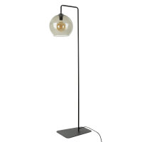 Lampadaire verre fumé 160 cm E27 Abat-jour...
