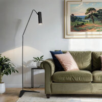 Lampe de sol avec tête pivotante