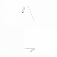 Lampadaire Spot en blanc