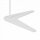 Lampadaire Spot en blanc
