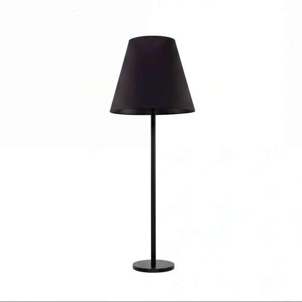 Lampe sur pied en noir 3-flmg
