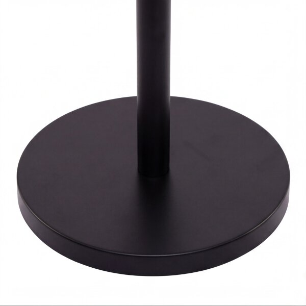 Lampe sur pied en noir 3-flmg