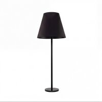 Lampe sur pied en noir 3-flmg
