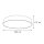 Lampe de plafond blanc 9-flmg Salon Lampe LEONOR