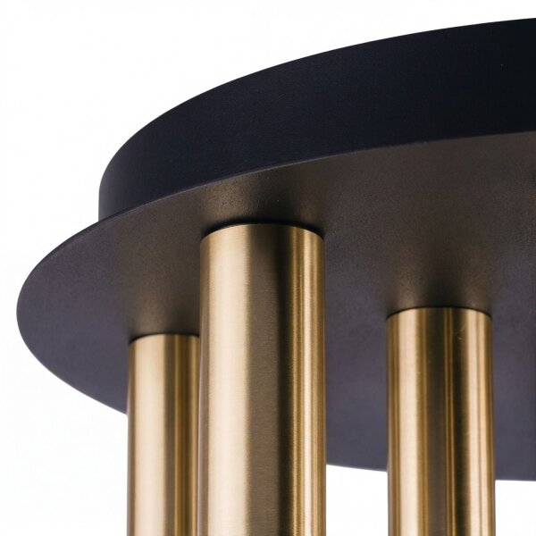 Plafonnier élégant en laiton 13-flmg BRASS Lampe