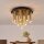 Plafonnier élégant en laiton 13-flmg BRASS Lampe
