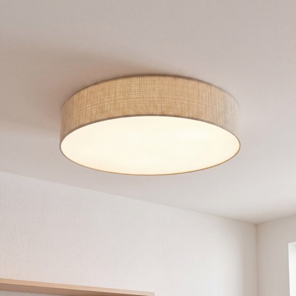 Plafonnier Gris Papier 7-flmg SELINA Lampe