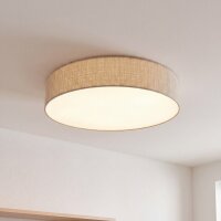 Plafonnier Gris Papier 7-flmg SELINA Lampe