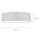 Plafonnier blanc 3-flmg Salon Lampe SELINA