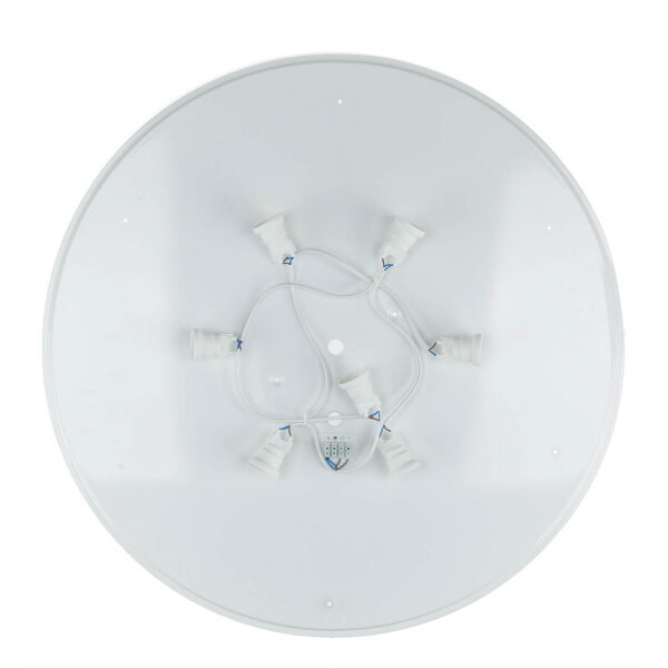 Plafonnier blanc 7-flmg SELINA Lampe de salon