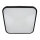 Plafonnier LED Noir Moderne IP44 3000K faible éblouissement