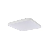 Plafonnier LED blanc IP44 32W carré LUKE