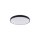 Plafonnier rond à LED noir Ø38,5cm IP44 22W