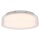 Plafonnier LED rond métal verre Ø35cm 4000K