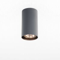 Spot de plafond en anthracite GU10 Ø55cm couloir...