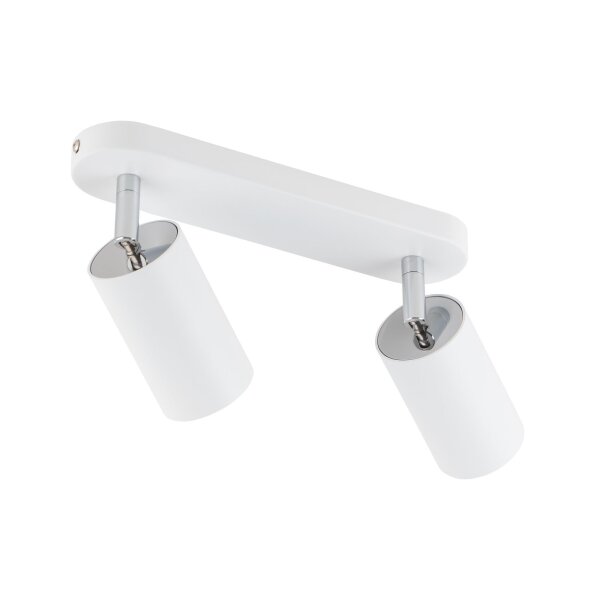 Spot de plafond en blanc 2flmg