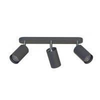 Spot de plafond en graphite 3-flmg