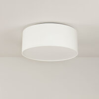 Plafonnier CAMERON en blanc Ø35cm 2-flmg