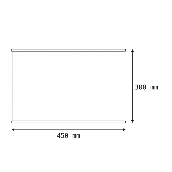 Plafonnier blanc rond Ø 45 cm 3-flmg