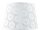 Abat-jour Blanc Dentelle Textile pour lampe de table E14