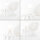Abat-jour Blanc Dentelle Textile pour lampe de table E14