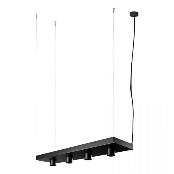 Lampe à suspendre Noir Métal Plant