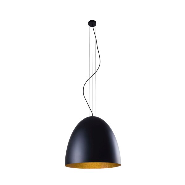 Lampe à suspendre ORNELLA 5 flmg noir or Table de salle à manger