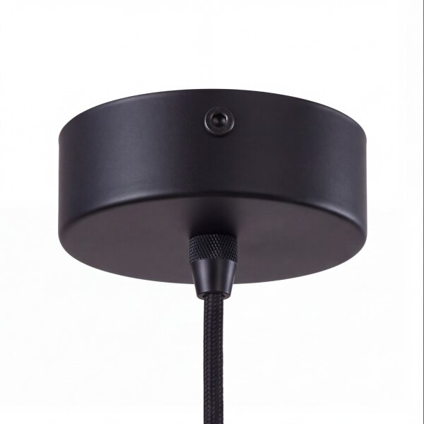 Lampe à suspendre ORNELLA Noir Or Salon Luminaire