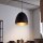 Lampe à suspendre ORNELLA Noir Or Salon Luminaire