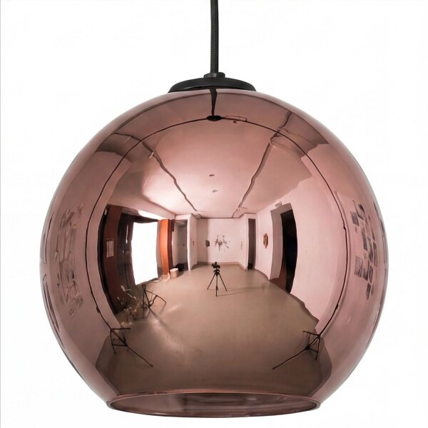 Lampe à suspendre JARA Cuivre Boule Table à manger Lampe