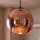 Lampe à suspendre JARA Cuivre Boule Table à manger Lampe