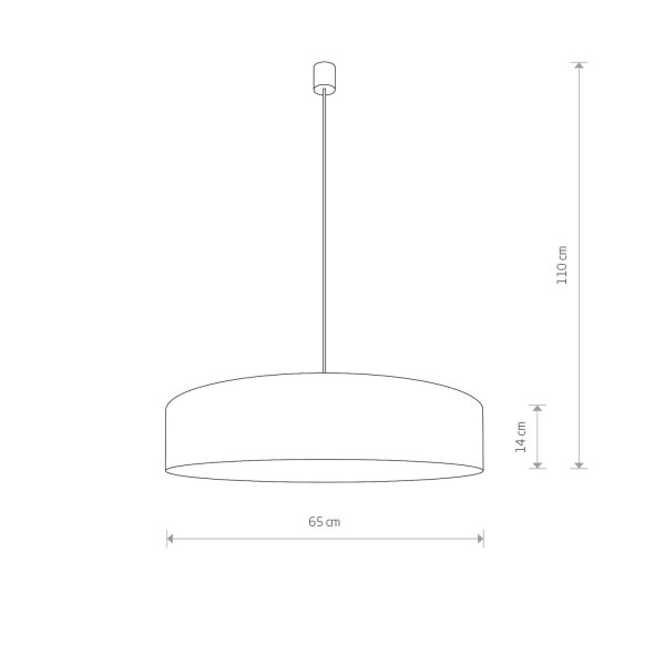 Suspension or 3-flmg SELINA Lampe de table à manger