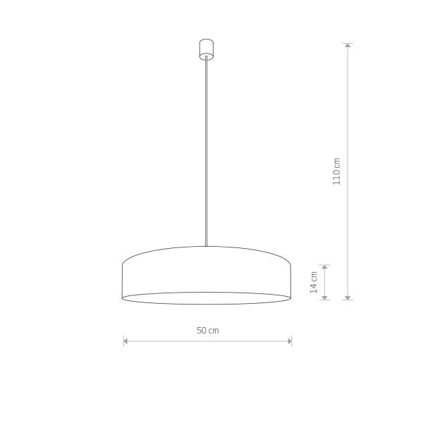 Lampe à suspendre Gris 3-flmg SELINA Lampe de salon