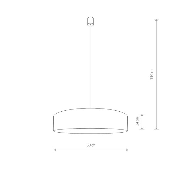 Suspension blanche 3-flmg SELINA Lampe de table à manger