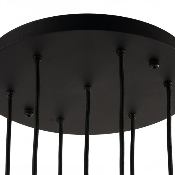 Suspension Noir 7-flmg VINCENTE Lampe